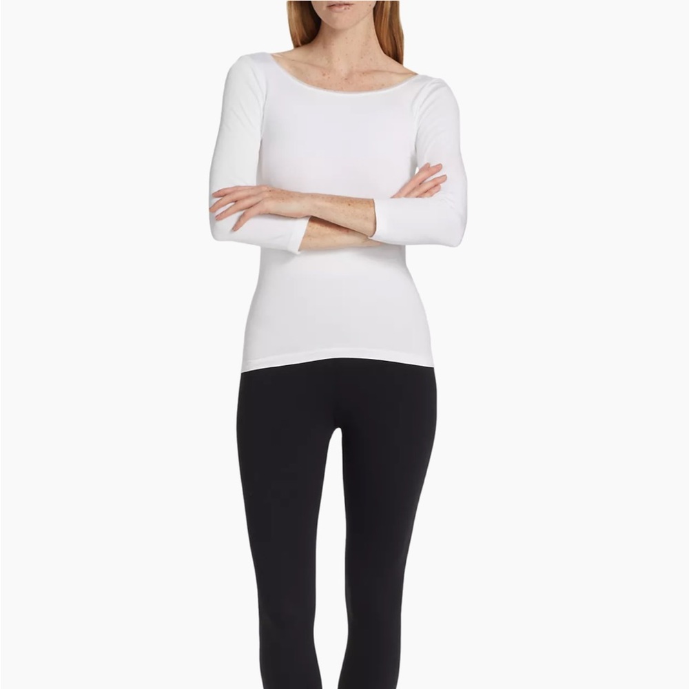Wolford Cordoba Boatneck Pullover Top Size Large NWT